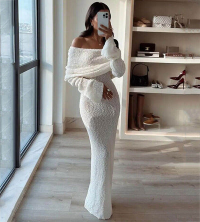 Loose Knit Maxi Dress