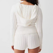 Casual Knit Two Piece Lounge Wear