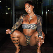 Polka Dot Three-Piece Set