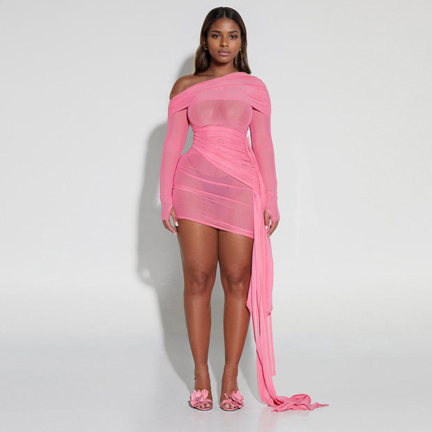 Long Sleeve Mini Dress