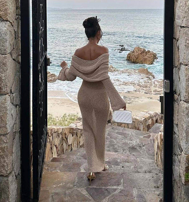 Loose Knit Maxi Dress