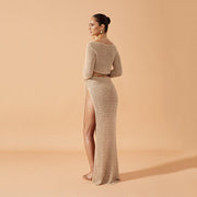 Tassel Crochet Beach Dress