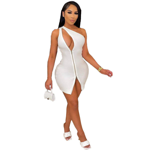 One-Shoulder Bodycon Outfit