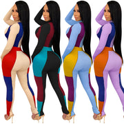 Long Sleeve Crop Top Two-Piece Set