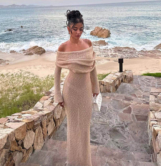 Loose Knit Maxi Dress