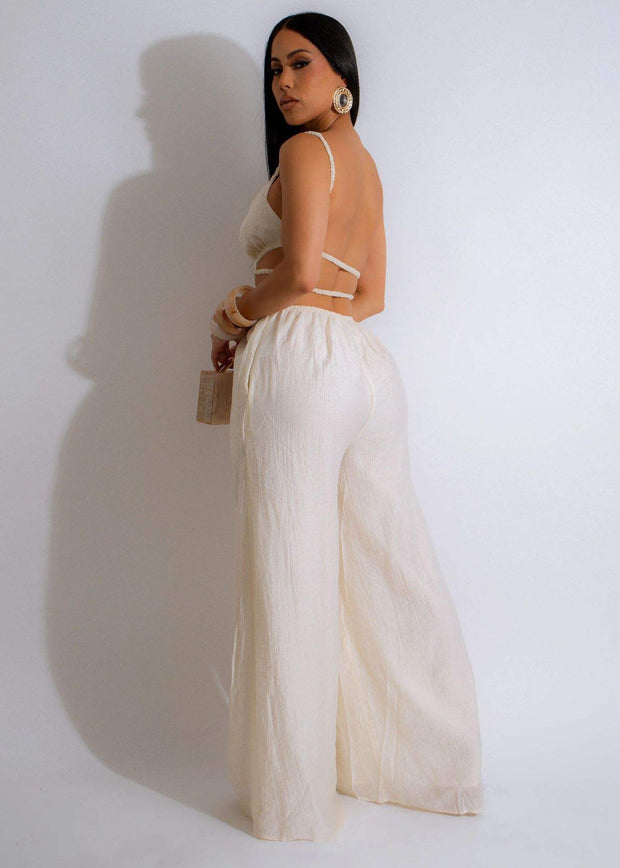 Plus Size Wide-Leg Jumpsuit