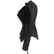 Black Faux Leather Jacket