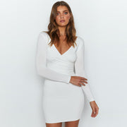 Knitted Long Sleeve Dress