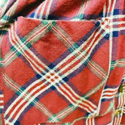 Vintage Red Plaid Skirt
