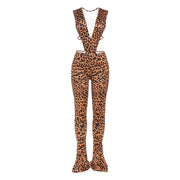 Deep V Jumpsuit