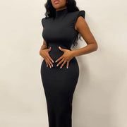 Sleeveless Hollow Back Casual Dress