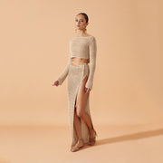 Tassel Crochet Beach Dress