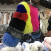Colorful Fluffy Short Coat