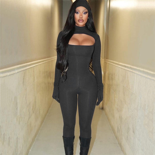 High Waist Tight Casual Pants Suit