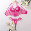 Sheer Mesh G-String Thong Lingerie Set
