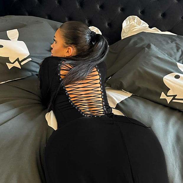 Long Sleeve Mini Dress