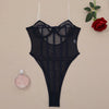 Body Shaping Mesh Tube Top Jumpsuit