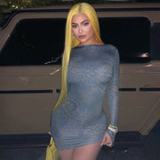 Slim Bodycon Mini Dress