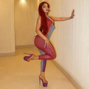 Sleeveless Halter Sexy Jumpsuit