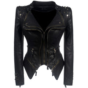 Black Faux Leather Jacket