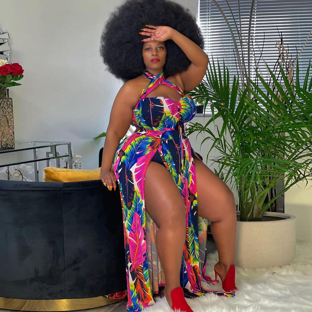 Splicing Sleeveless Dress