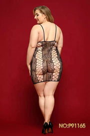 Floral See-Through Bodysuit