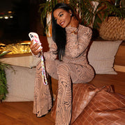 See-Through Two-Piece Set