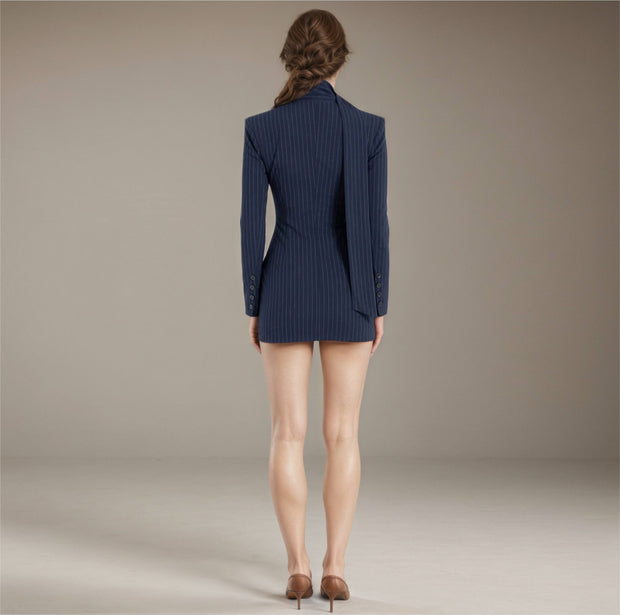 Deep V Neck Bodycon Dress